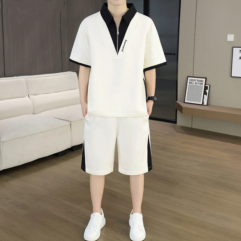 Men'S Fashion Polo Shirt - Summer men's new style short-sleeved T-shirt
