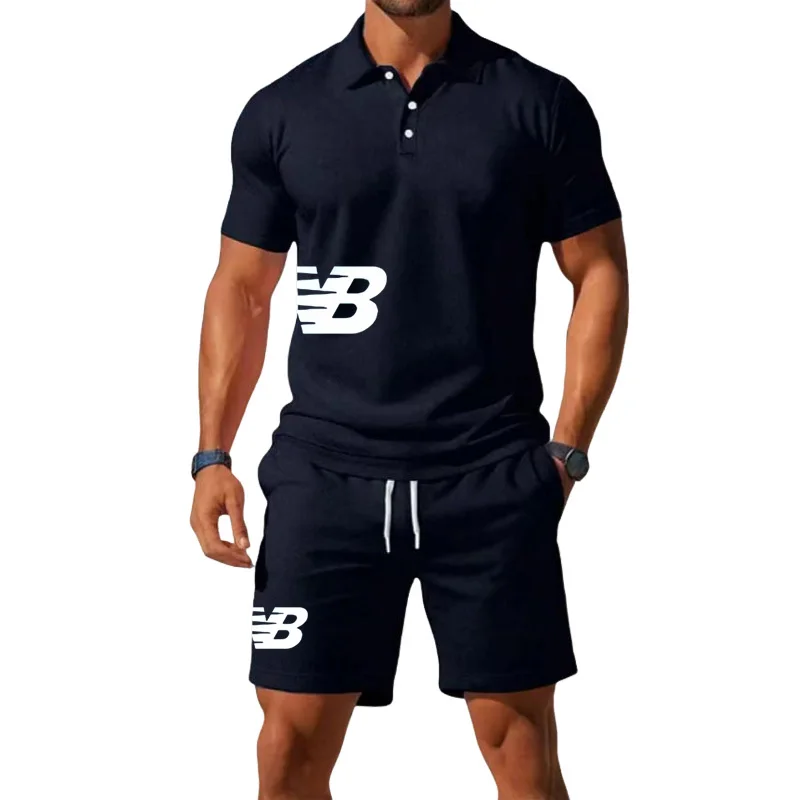 Men'S Fashion Polo Shirt - Men's summer short-sleeved polo shirt +