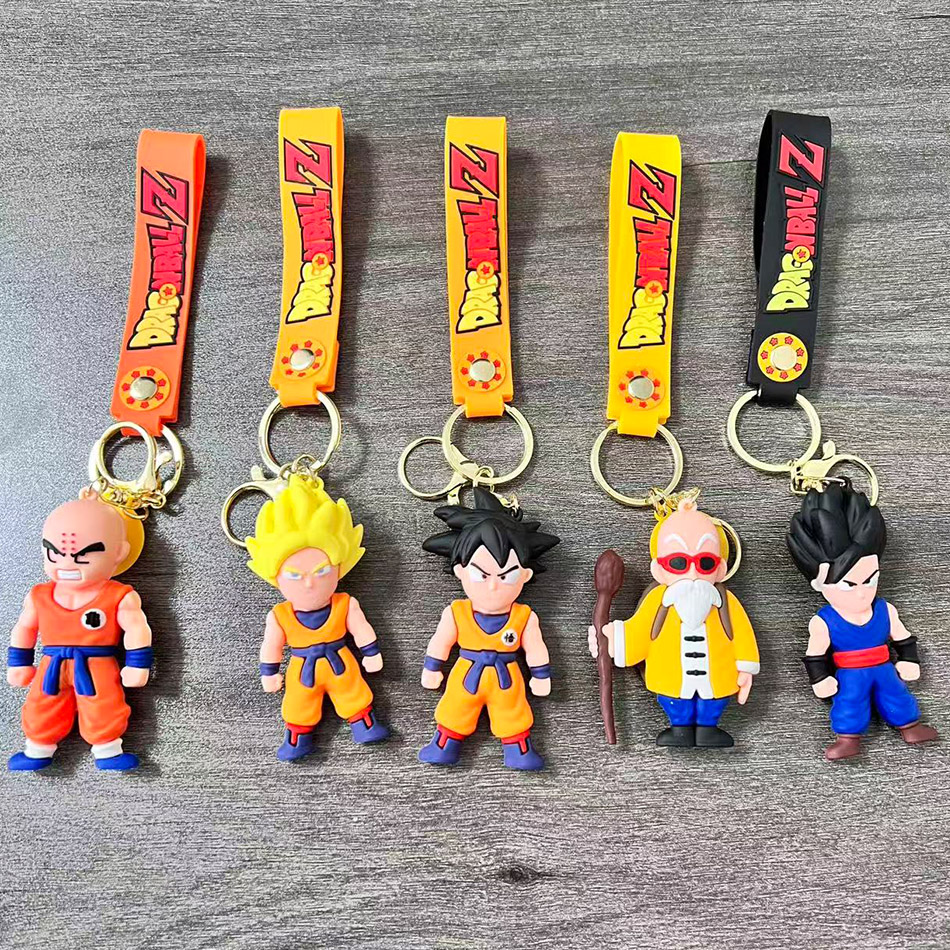 Men'S Fashion Rings - Hot Anime Dragon Ball Keychain Fashion