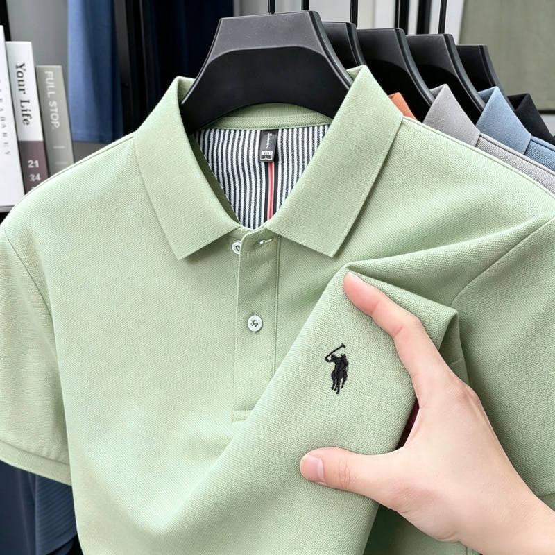 Men'S Fashion Polo Shirt - 100% pure cotton high-end brand men's