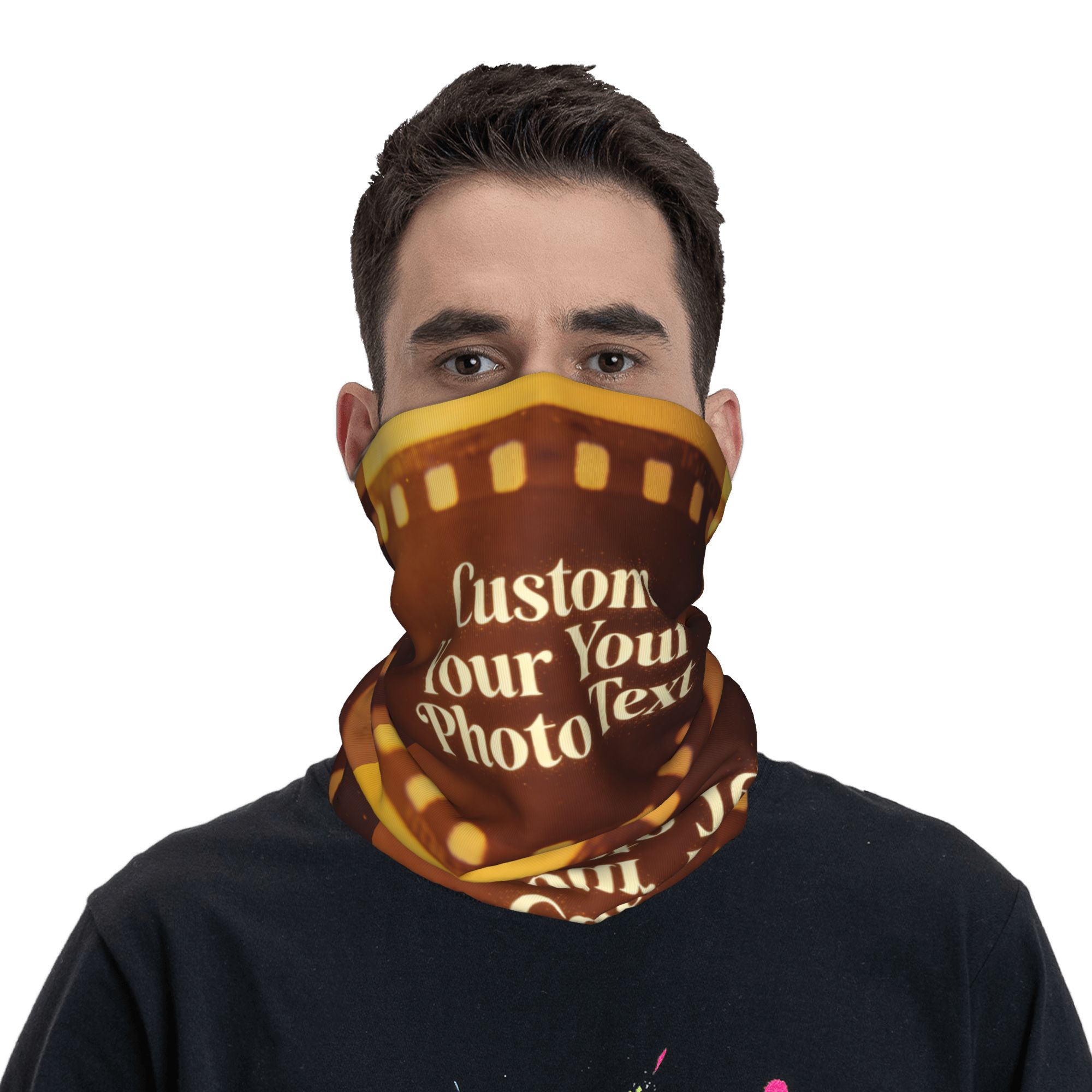 Men'S Fashion Rings - Custom Your Photo Logo Text Neck