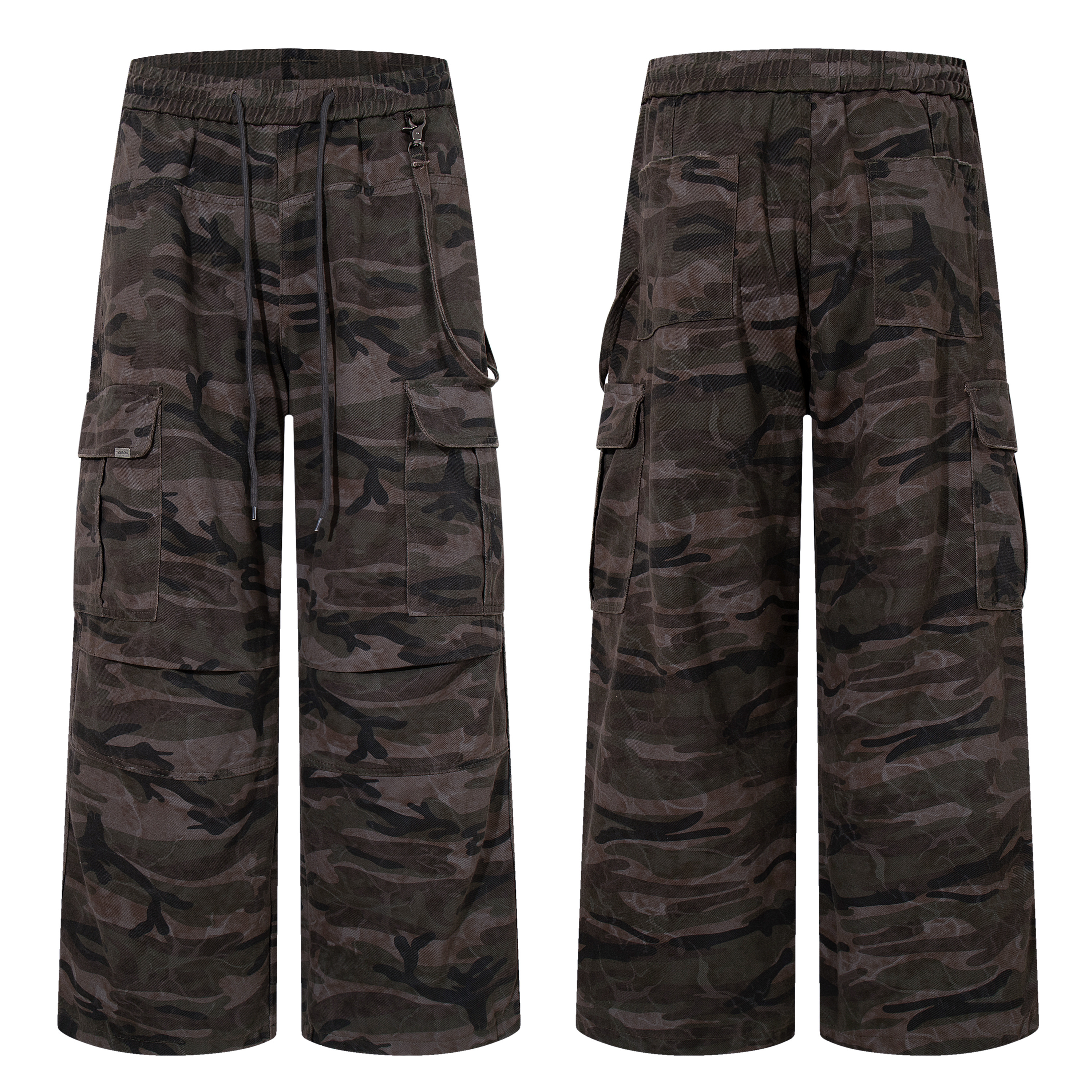 Mens Fashion Camo Pants - AL8960 BLCG High Waist Super Quality