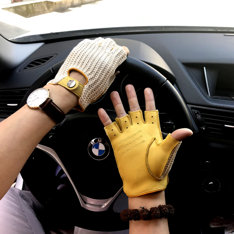 2025 New Men genuine leather g – обзор и цена Driving Gloves Leather