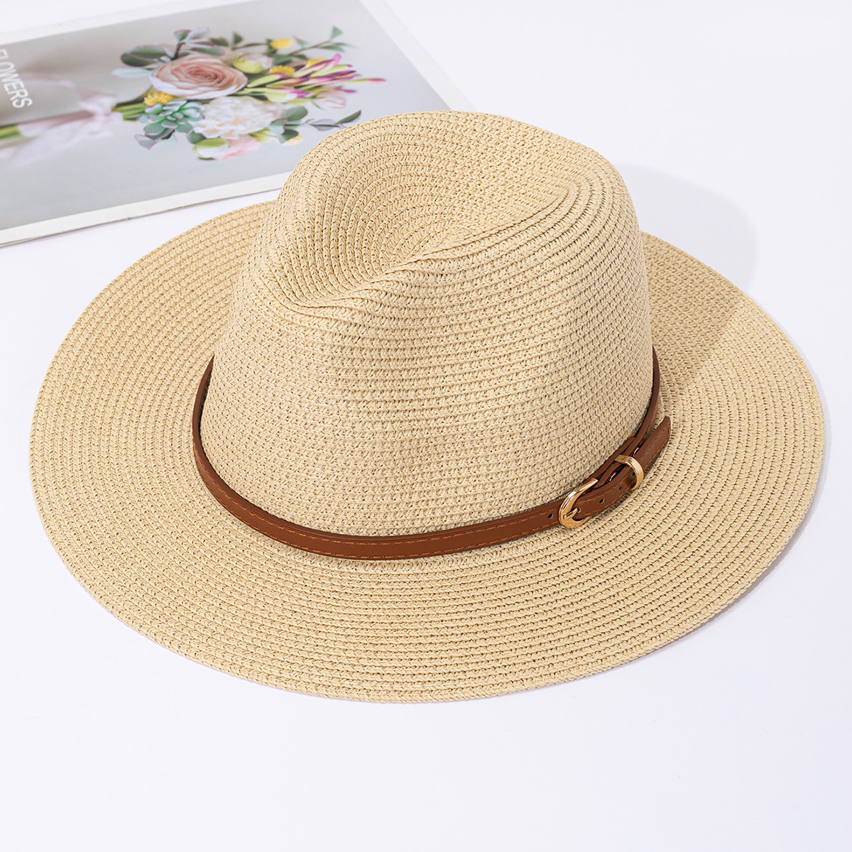 Panama straw hat, female jazz  – обзор и цена Mens Fashion Bucket Hat