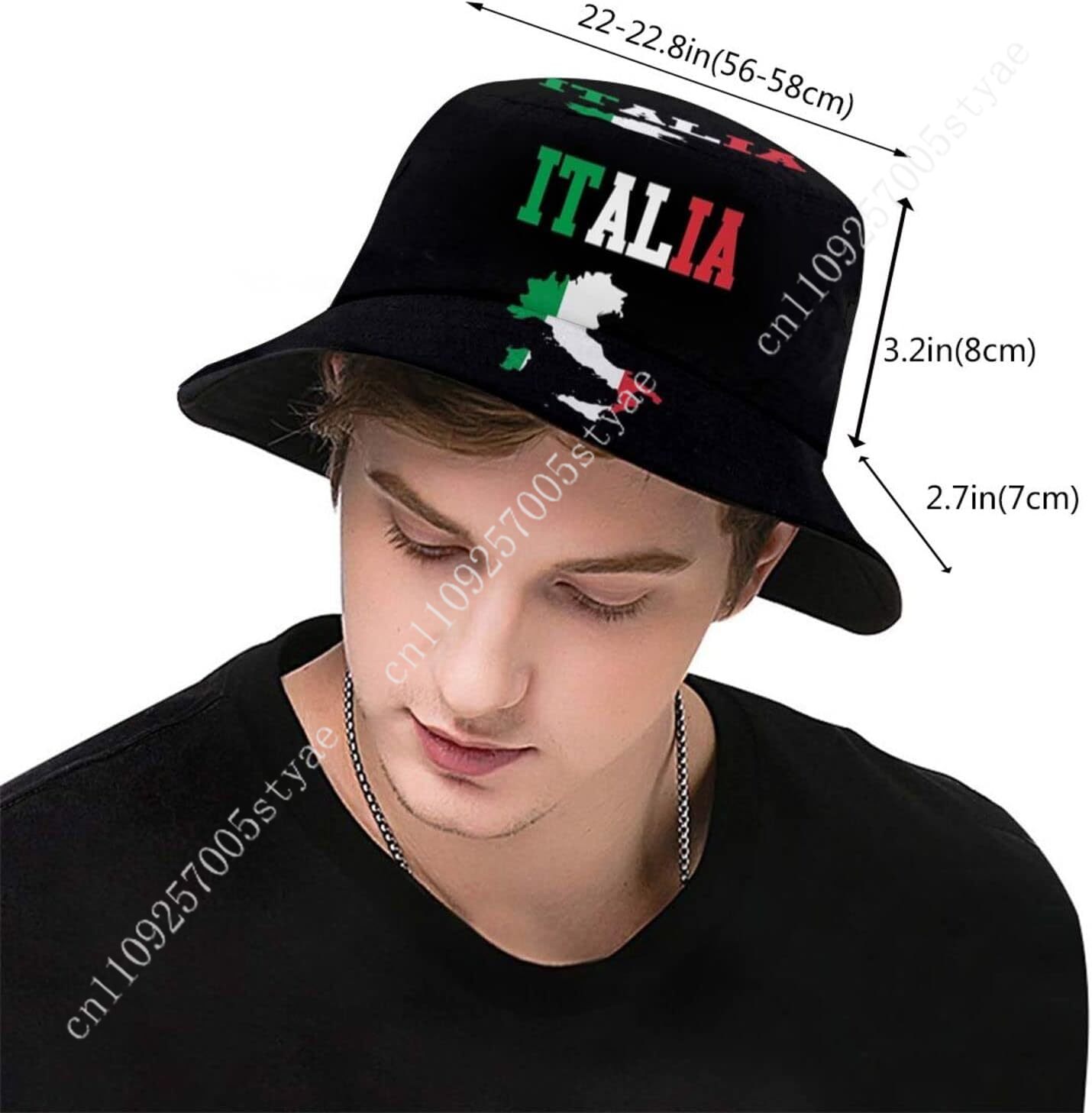 Italy Italia Flag Bucket Hat M – обзор и цена Mens Fashion Bucket Hat