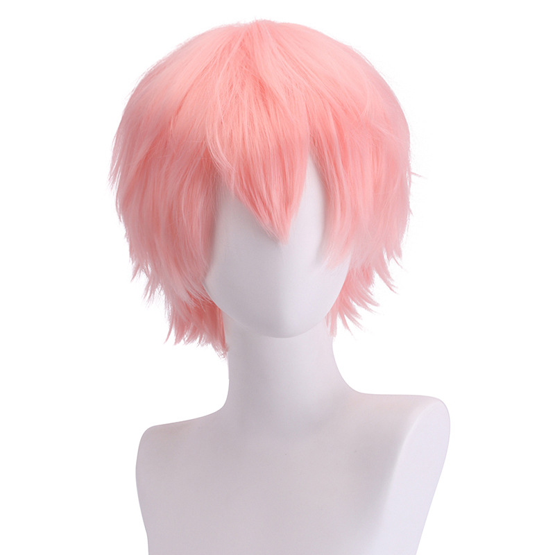 Synthetic Cosplay Anime Wig Co – обзор и цена Men Fashion Hair Style