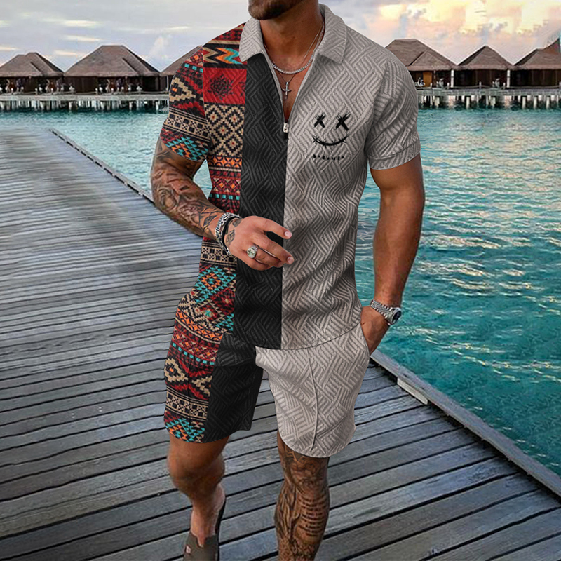 3D Print Nationality Style Men – обзор и цена Men'S Fashion Polo Shirt