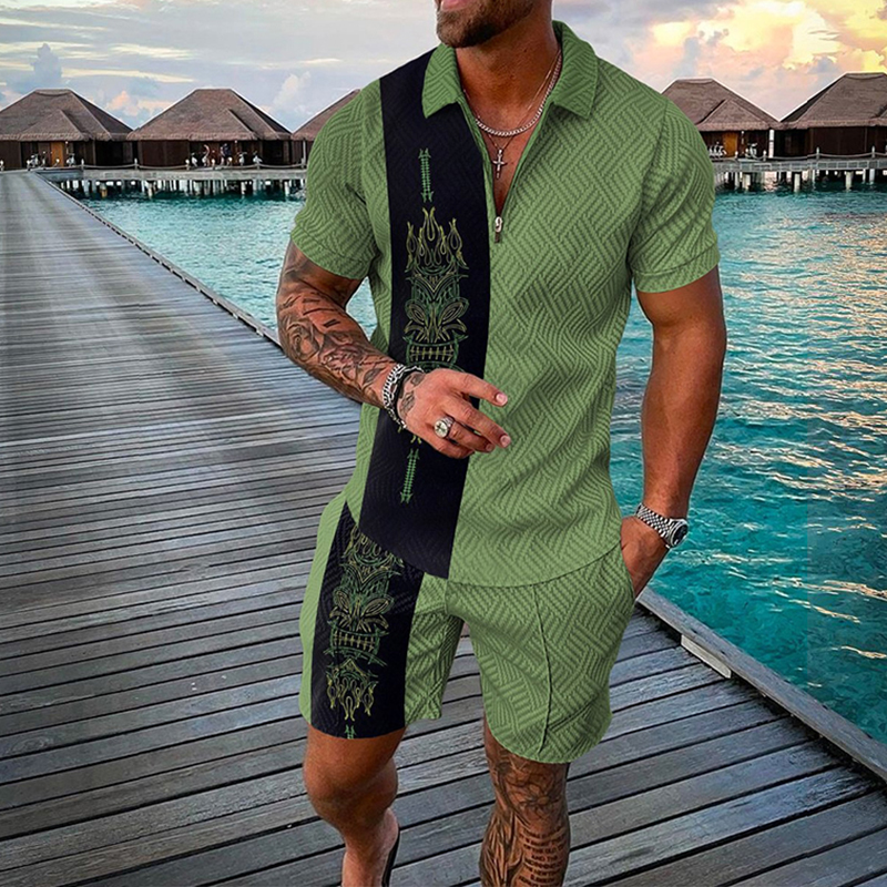 3D Print Nationality Style Men – обзор и цена Men'S Fashion Polo Shirt