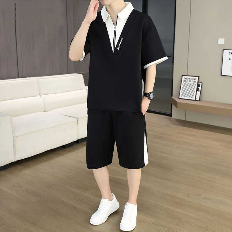 Summer men's new style short-s – обзор и цена Men'S Fashion Polo Shirt