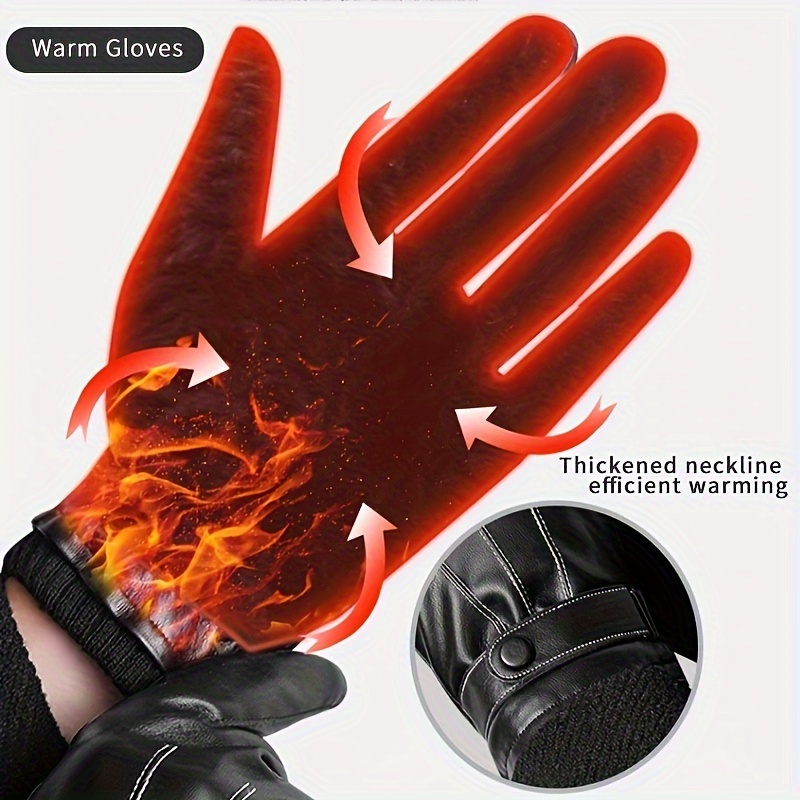 1Pair Winter Gloves Warm Drivi – обзор и цена Driving Gloves Leather