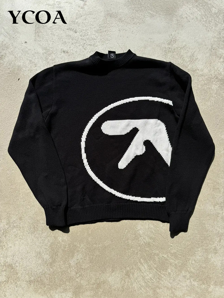 Men's Sweater Y2K Aphex Twin K – обзор и цена Mens Fashion Jumpers