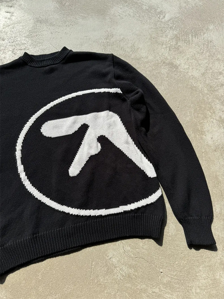 Men's Sweater Y2K Aphex Twin K – обзор и цена Mens Fashion Jumpers