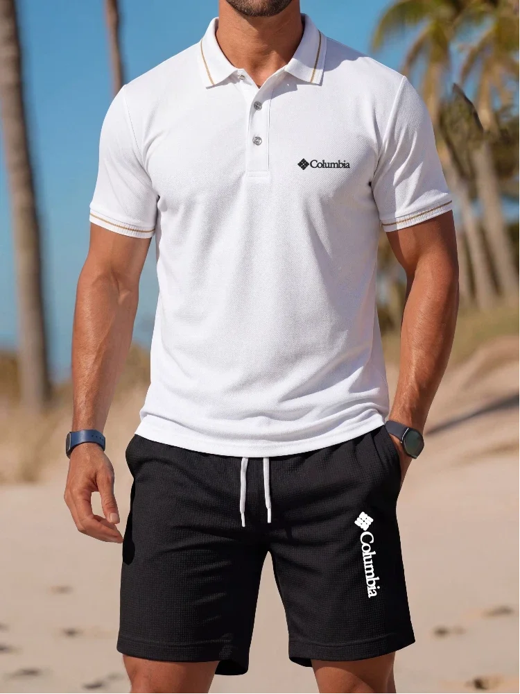 Brand Printed Polo Shirt Short – обзор и цена Men'S Fashion Polo Shirt