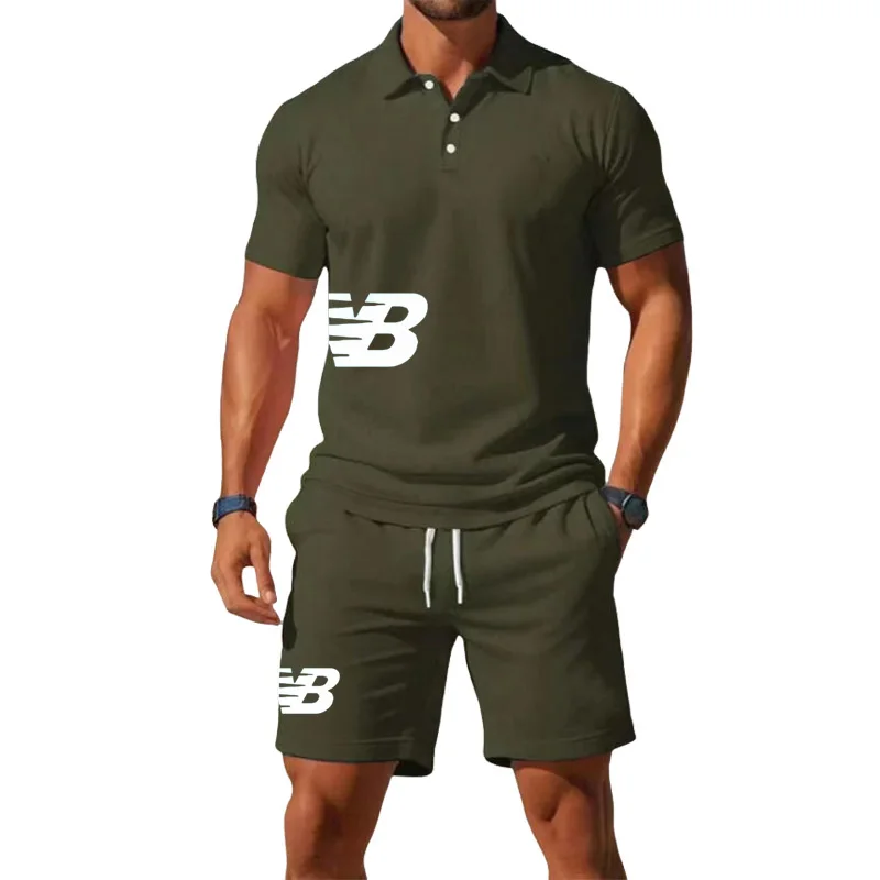 Men's summer short-sleeved pol – обзор и цена Men'S Fashion Polo Shirt
