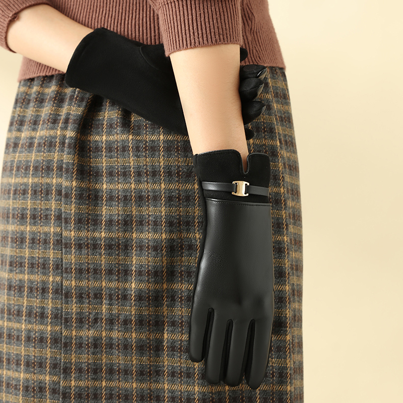 1 Pair of Gloves for Women in  – обзор и цена Driving Gloves Leather