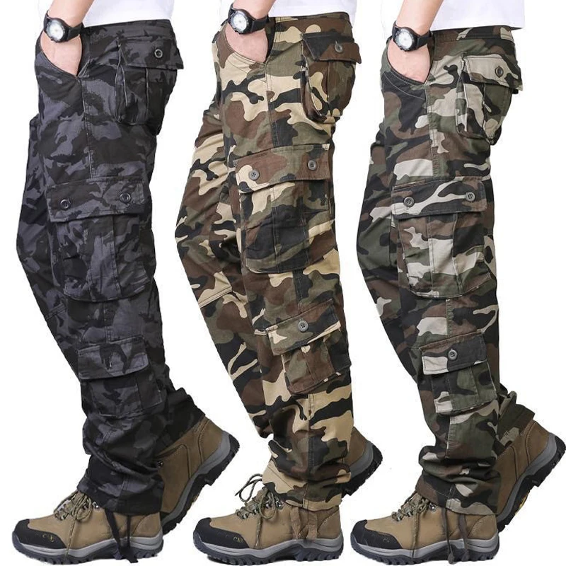 Men's Camouflage Militarmy Pan – обзор и цена Mens Fashion Camo Pants