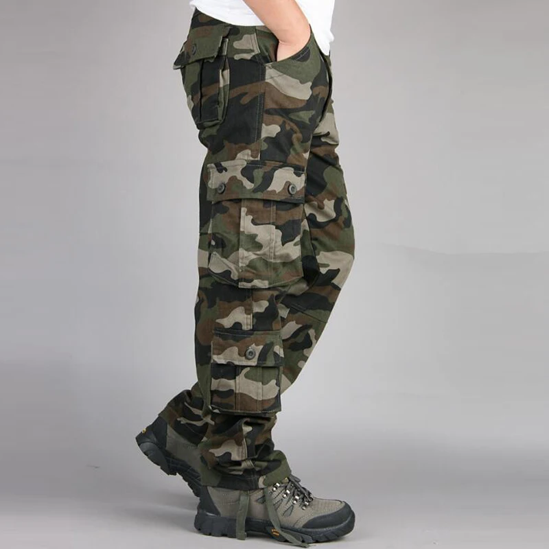 Men's Camouflage Militarmy Pan – обзор и цена Mens Fashion Camo Pants