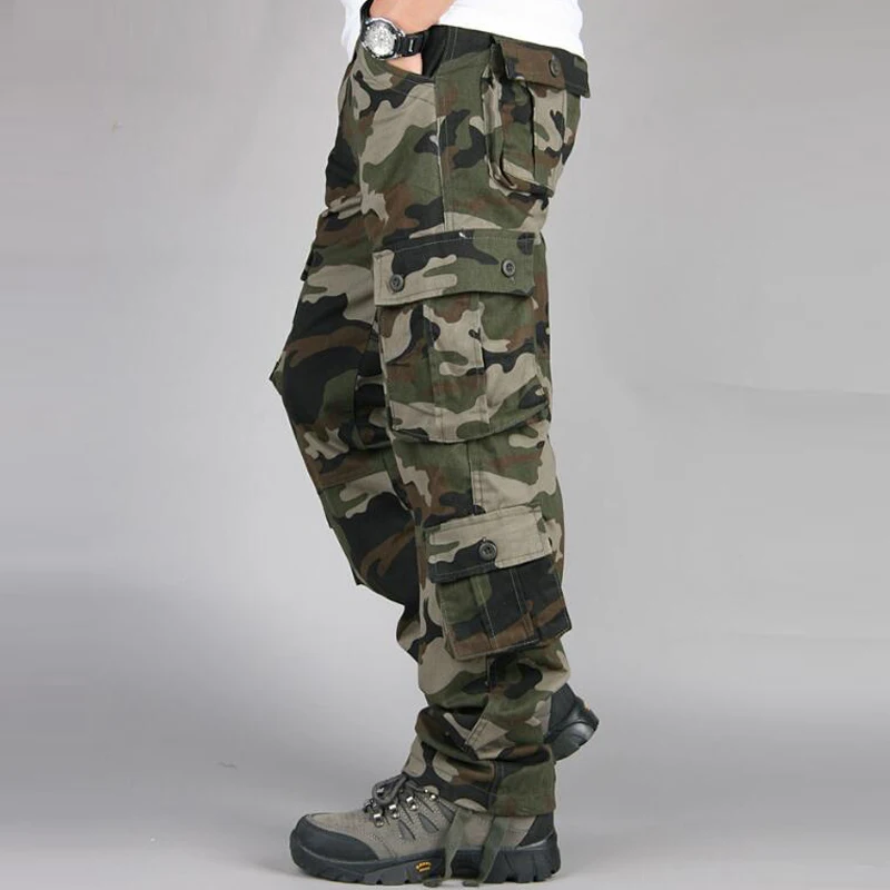 Men's Camouflage Militarmy Pan – обзор и цена Mens Fashion Camo Pants