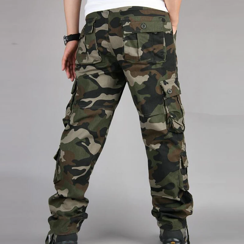 Men's Camouflage Militarmy Pan – обзор и цена Mens Fashion Camo Pants