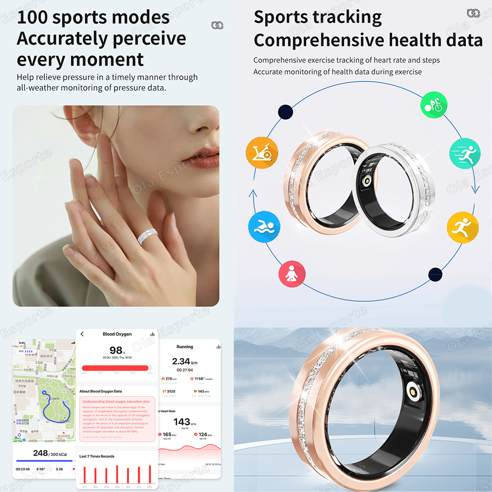2025 New Smart Ring Lady Heart – обзор и цена Men'S Fashion Rings