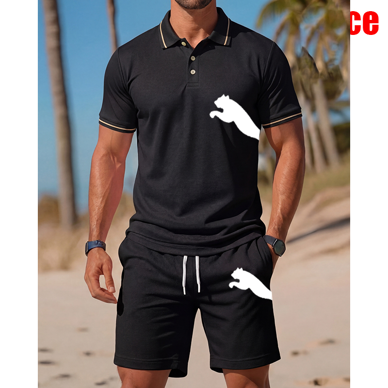 Men's Casual Short-Sleeved Pol – обзор и цена Men'S Fashion Polo Shirt