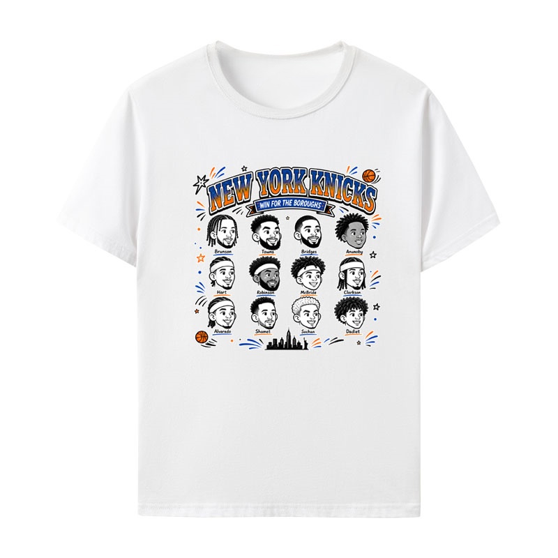 New York Knicks Lineup T-shirt – обзор и цена Men'S Fashion New York