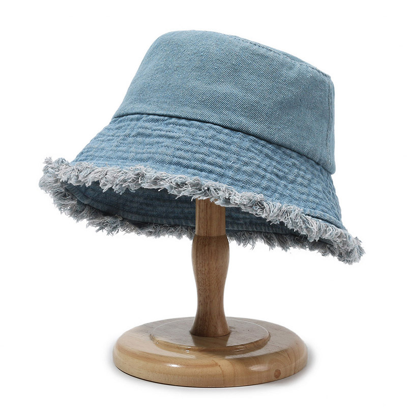 Wide Brim Denim Bucket Hat Bea – обзор и цена Mens Fashion Bucket Hat