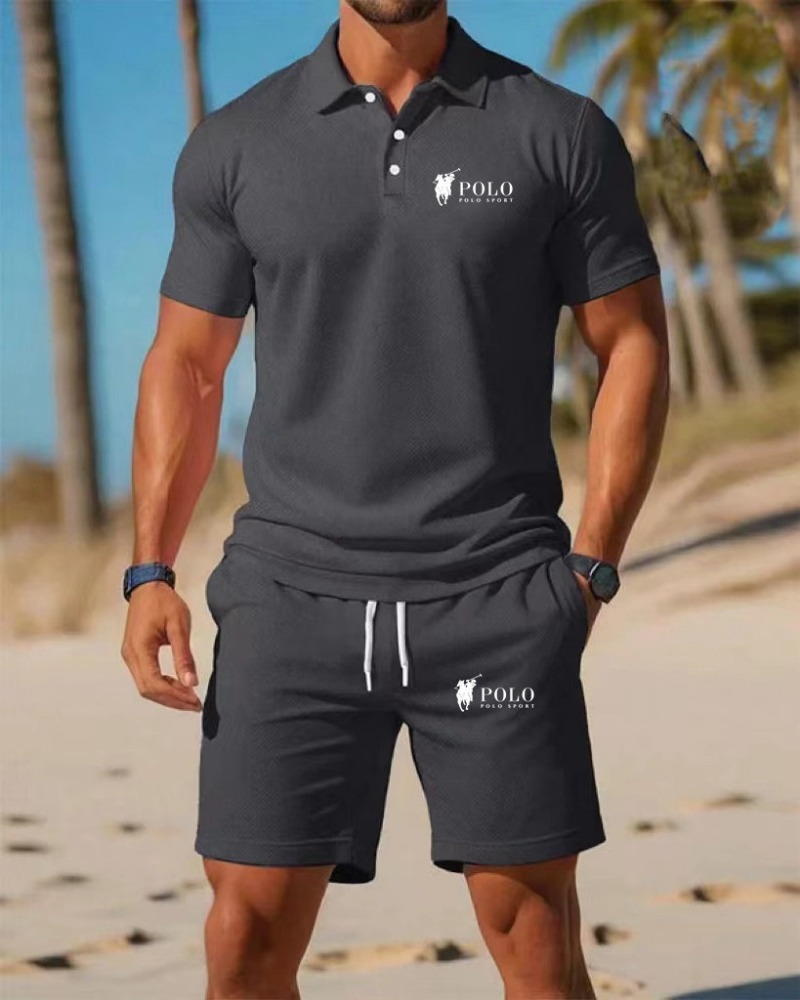 Summer Men's High-End Quick Dr – обзор и цена Men'S Fashion Polo Shirt