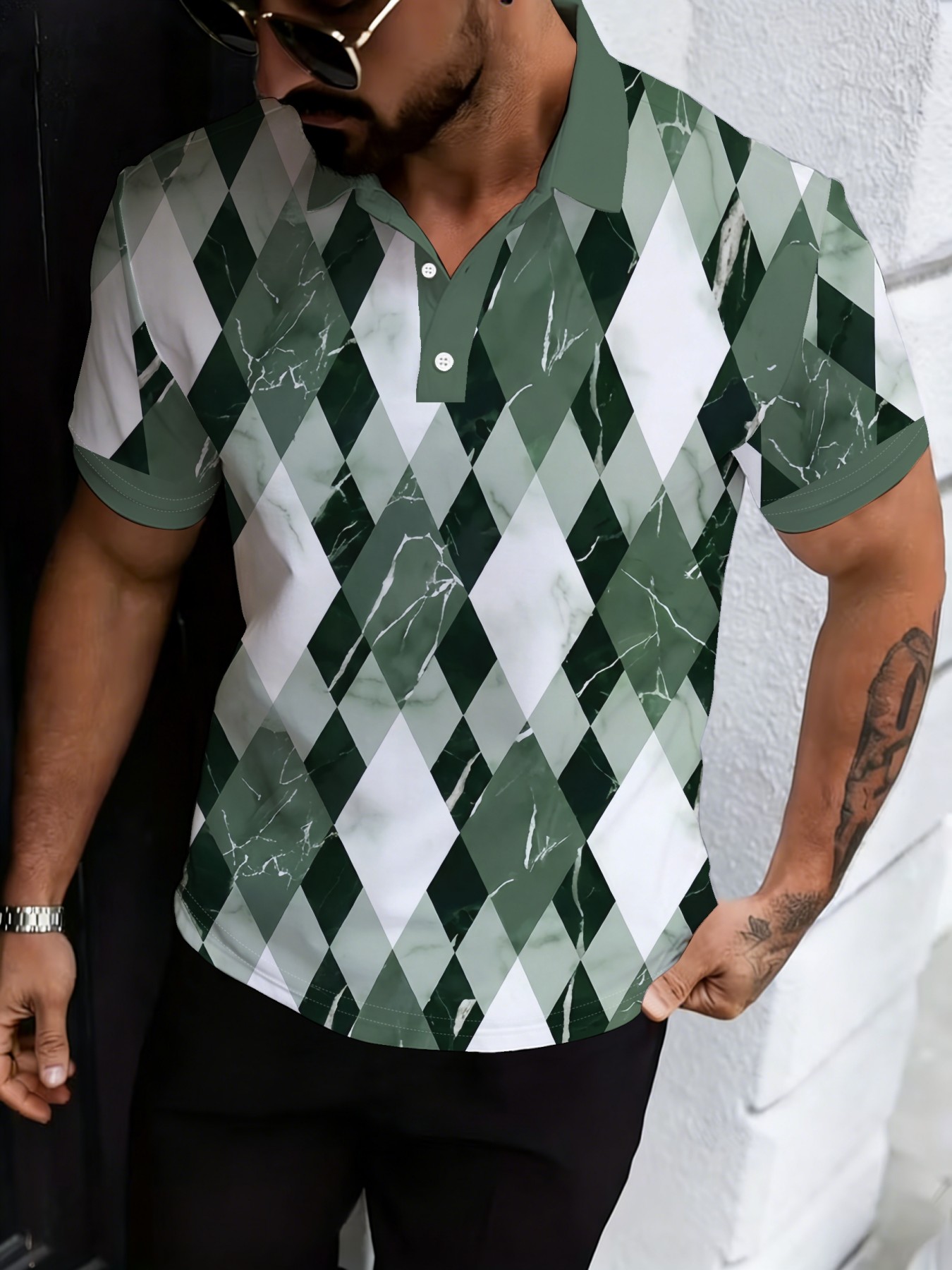 2026 Summer New Style Men's Sh – обзор и цена Men'S Fashion Polo Shirt
