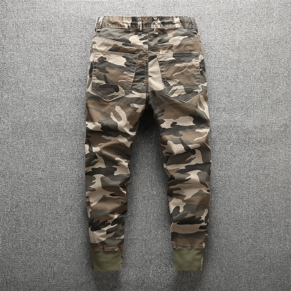 Autumn New Men's Fashion Full  – обзор и цена Mens Fashion Camo Pants