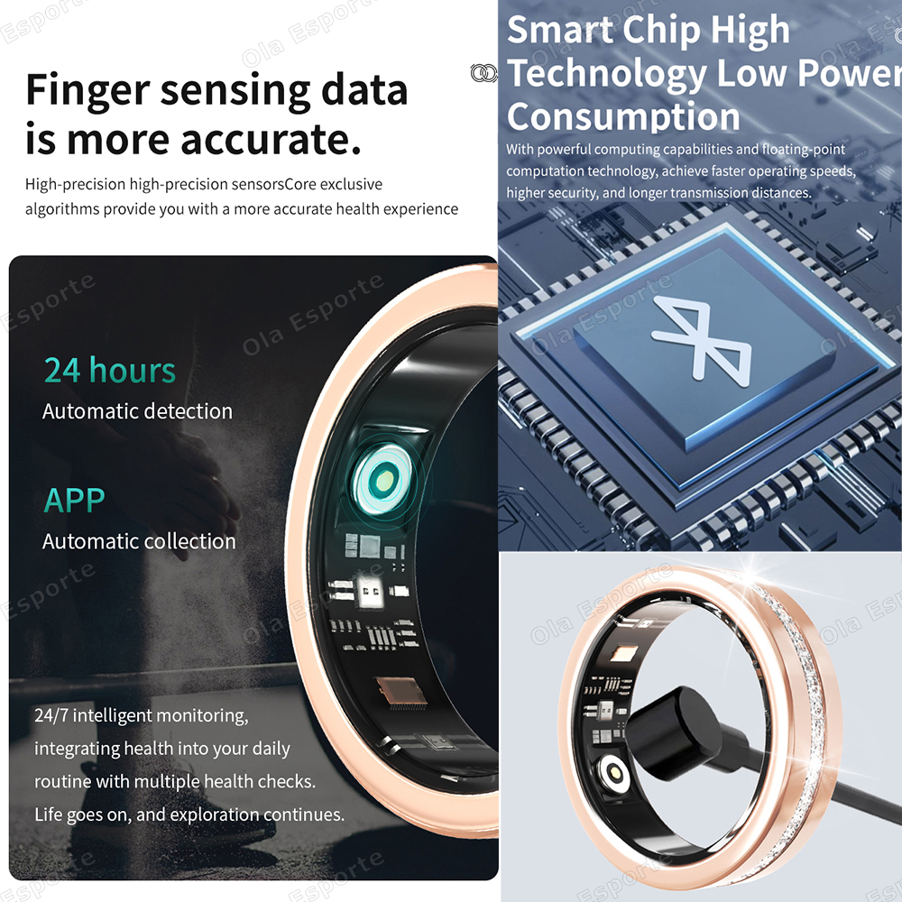 2026 New Smart Ring Lady Heart – обзор и цена Men'S Fashion Rings