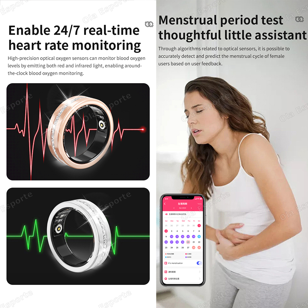 2026 New Smart Ring Lady Heart – обзор и цена Men'S Fashion Rings