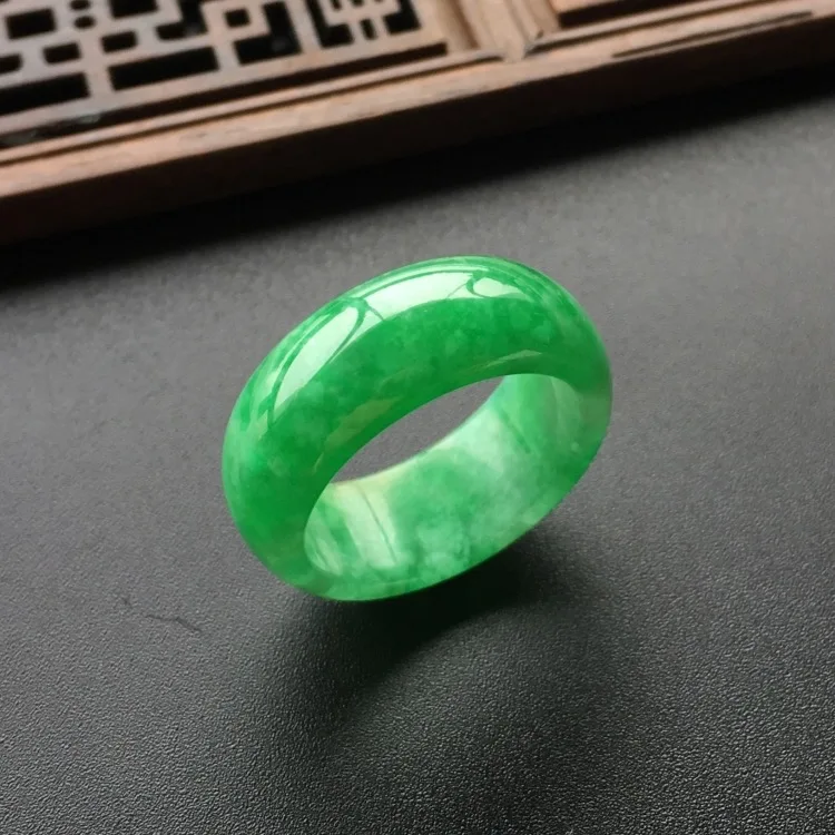 Natural Green Jade Ring Jadeit – обзор и цена Men'S Fashion Rings
