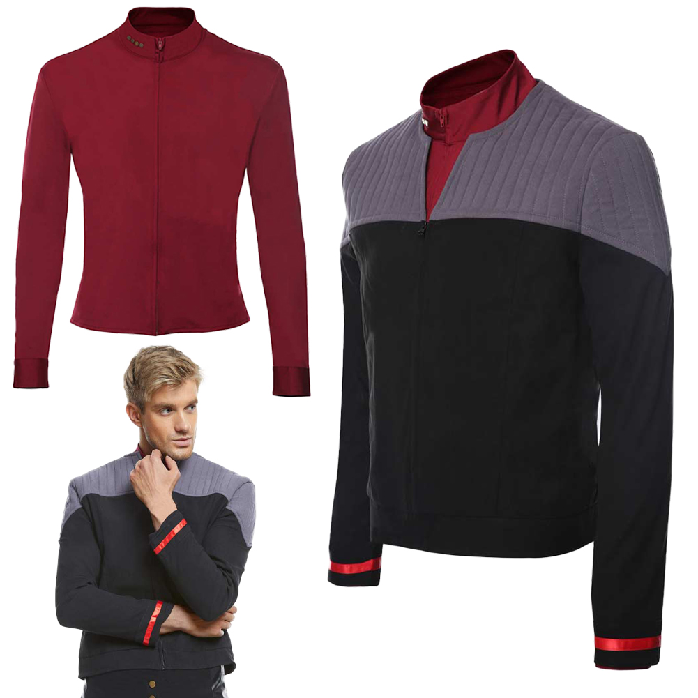 Luc Cosplay Picard Fantasy Top – обзор и цена Mens Fashion Jumpers