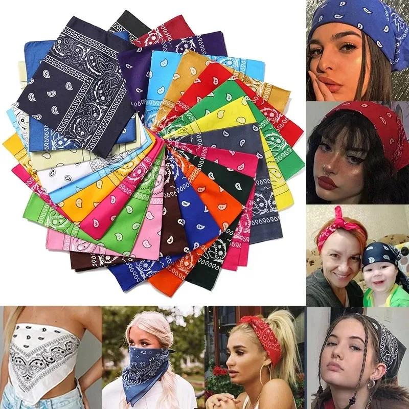 3/6pcs Hip Hop Bandana 23 Styl – обзор и цена Men Fashion Hair Style