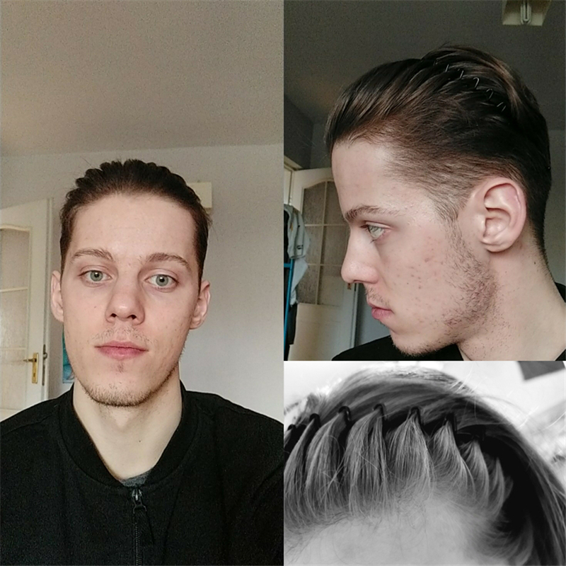 Fashion Black Metal Waved Spor – обзор и цена Men Fashion Hair Style