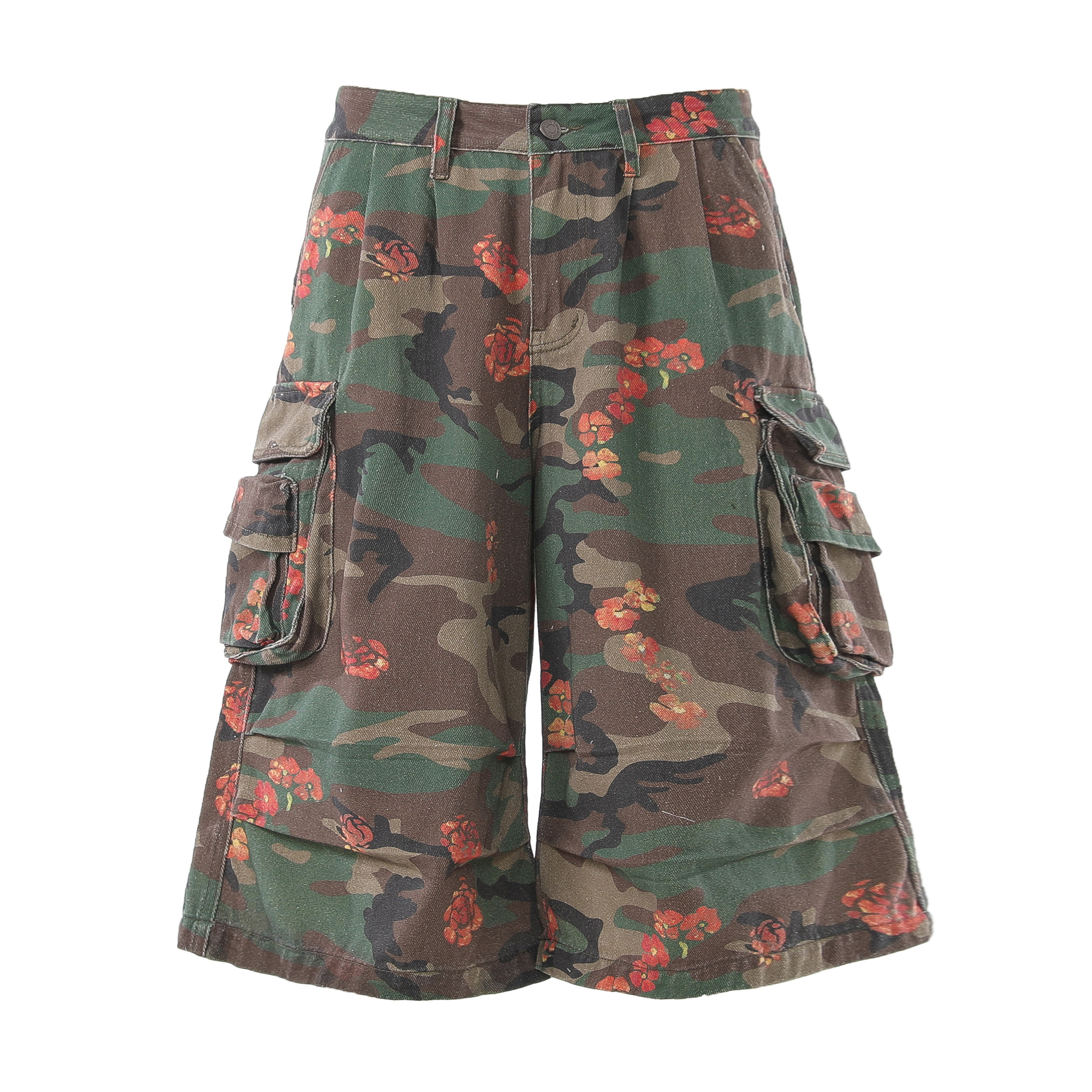 Men's Camo Floral Cargo Shorts – обзор и цена Mens Fashion Camo Pants