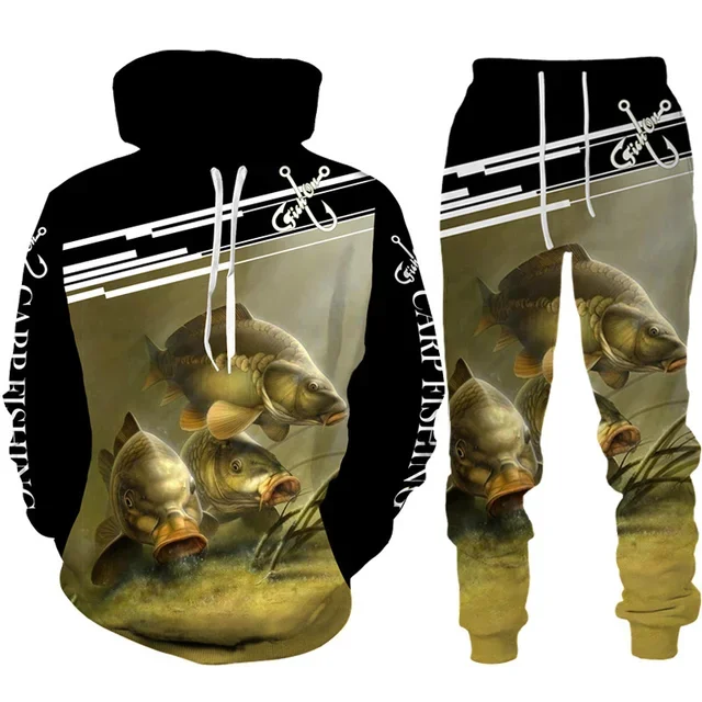 Novelty 3D Fish Printed Men Wo – обзор и цена Mens Fashion Camo Pants