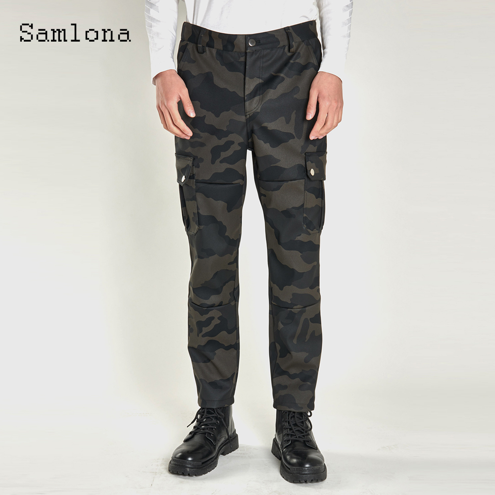 2025 Men's Stand Pocket Fashio – обзор и цена Mens Fashion Camo Pants
