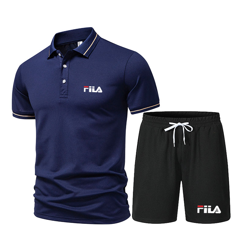 Men's Fashionable 2-Piece Spor – обзор и цена Men'S Fashion Polo Shirt