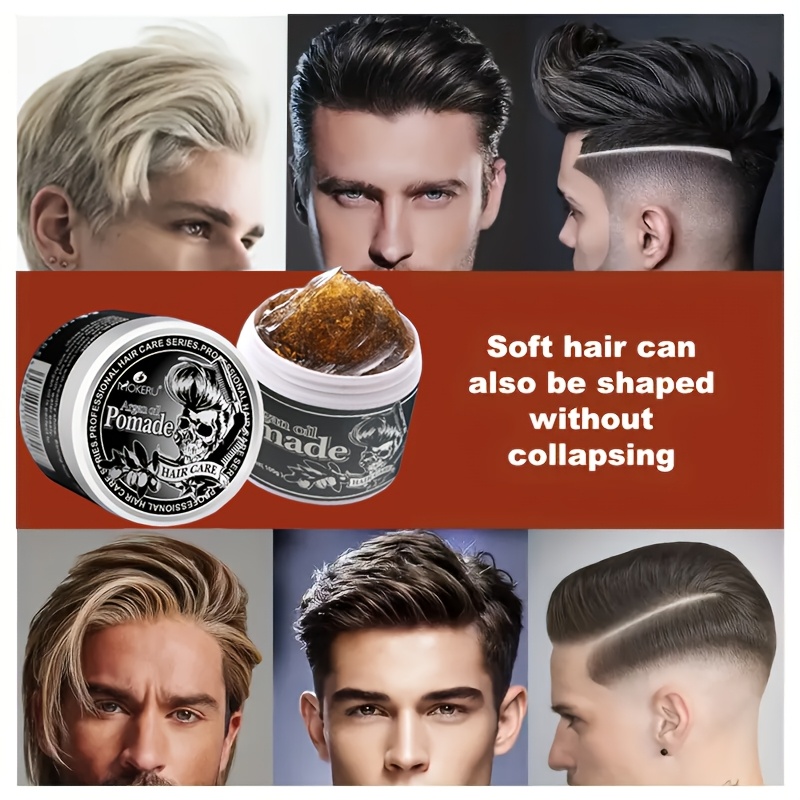 Mokeru Fashion Waxing Strong H – обзор и цена Men Fashion Hair Style