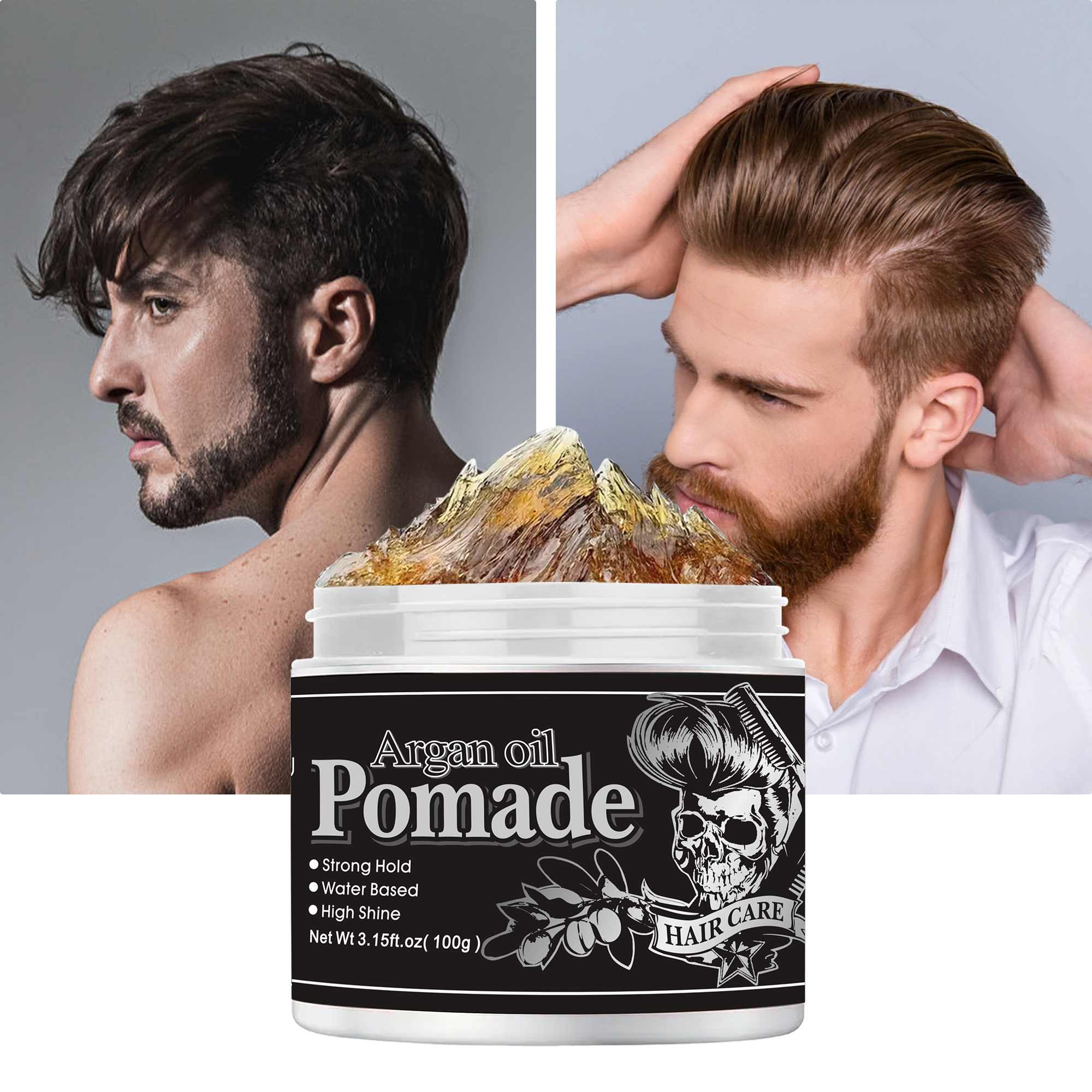 Mokeru Fashion Waxing Strong H – обзор и цена Men Fashion Hair Style