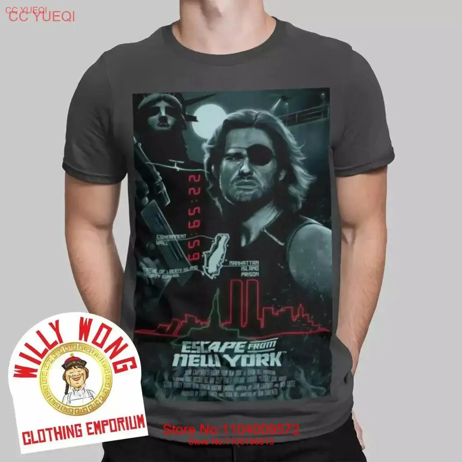 Escape From New York T Shirt R – обзор и цена Men'S Fashion New York