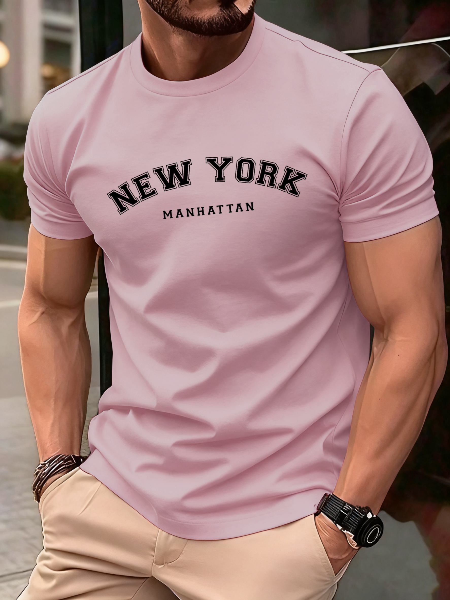 New York Manhattan Print T-Shi – обзор и цена Men'S Fashion New York
