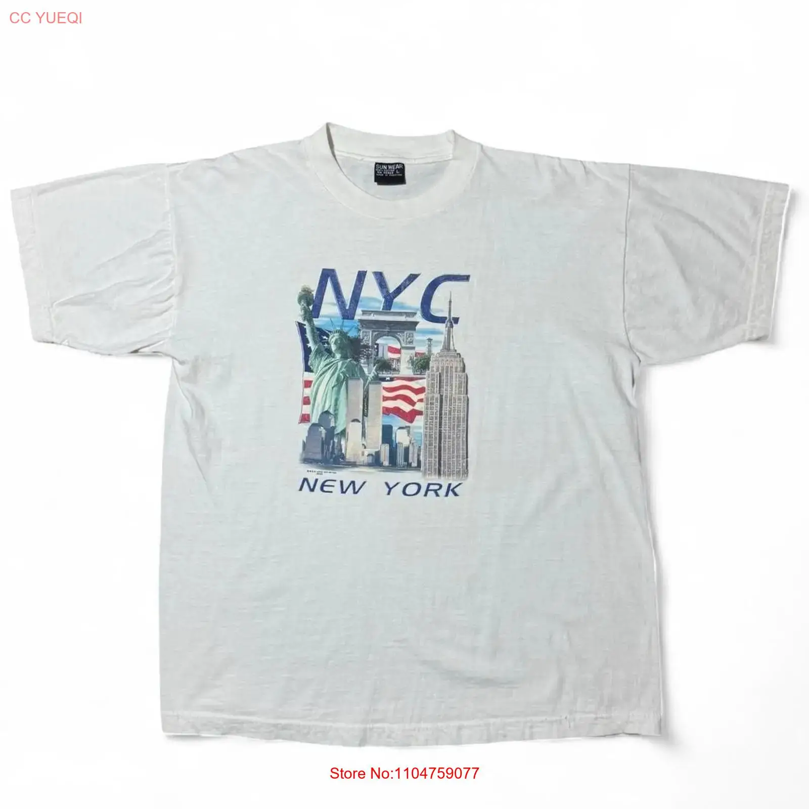 Vintage Y2K New York Souvenir  – обзор и цена Men'S Fashion New York