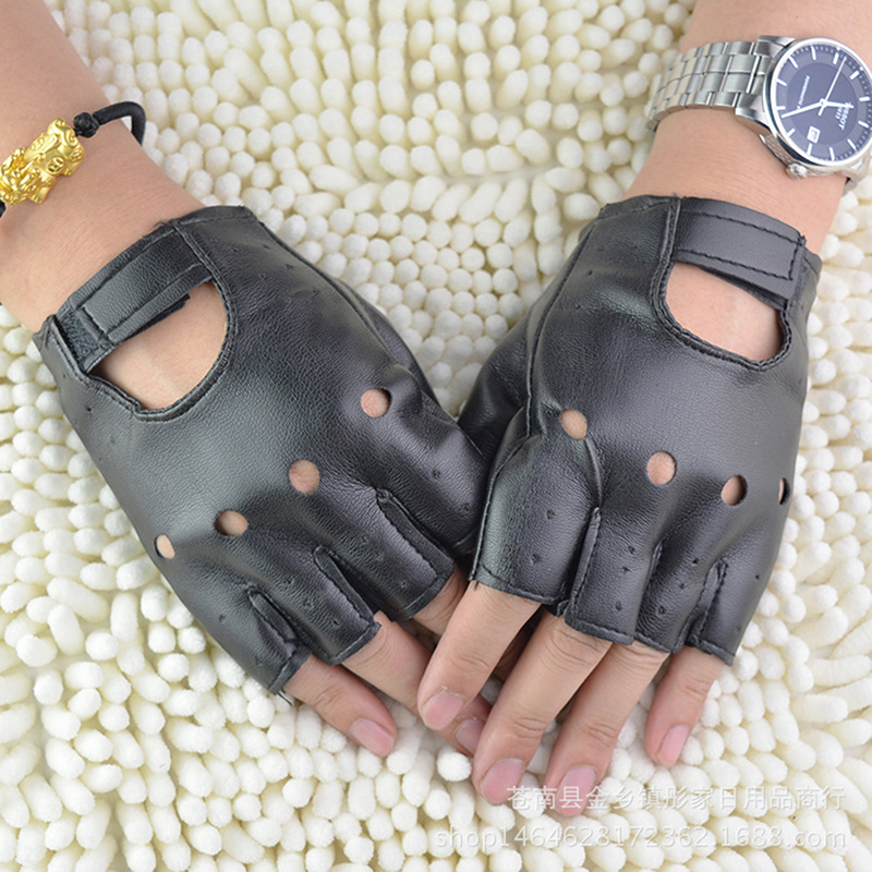Leather Gloves Black Fingerles – обзор и цена Driving Gloves Leather