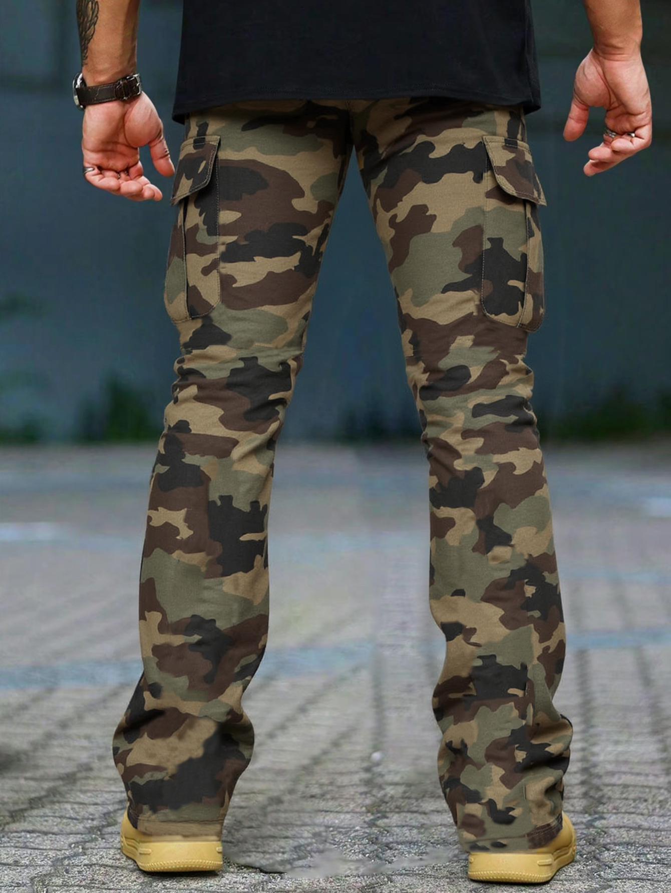 Men's Simple Camo Casual Pants – обзор и цена Mens Fashion Camo Pants
