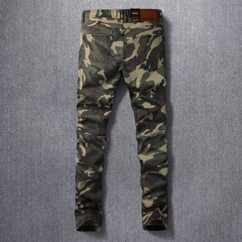 Designer Fashion Men Jeans Hig – обзор и цена Mens Fashion Camo Pants
