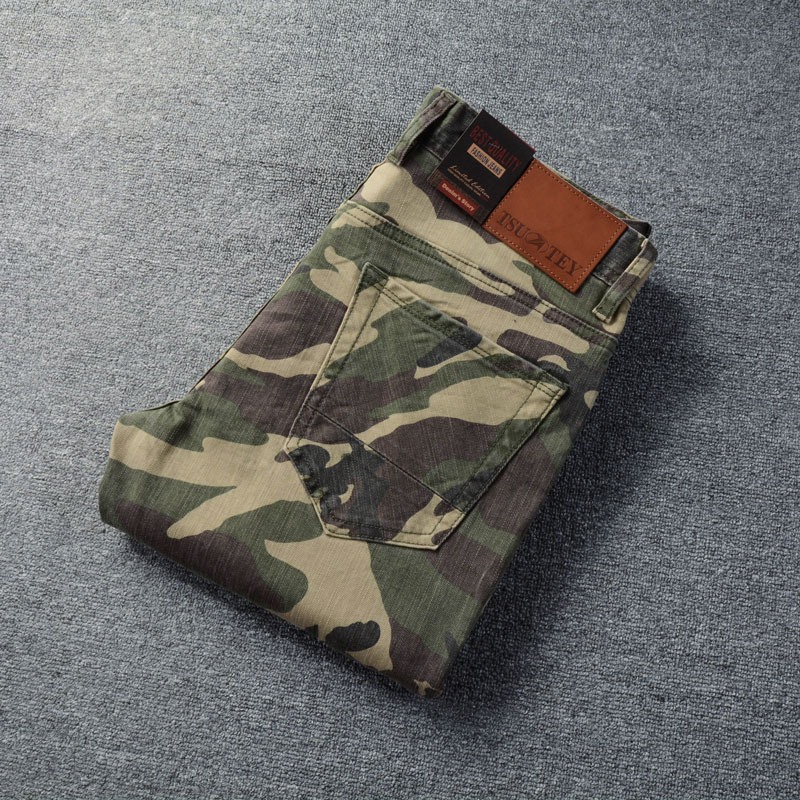 Designer Fashion Men Jeans Hig – обзор и цена Mens Fashion Camo Pants
