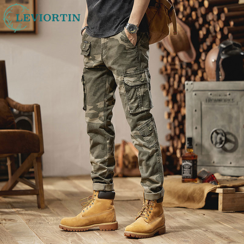 2025 Four Seasons Men's Fashio – обзор и цена Mens Fashion Camo Pants